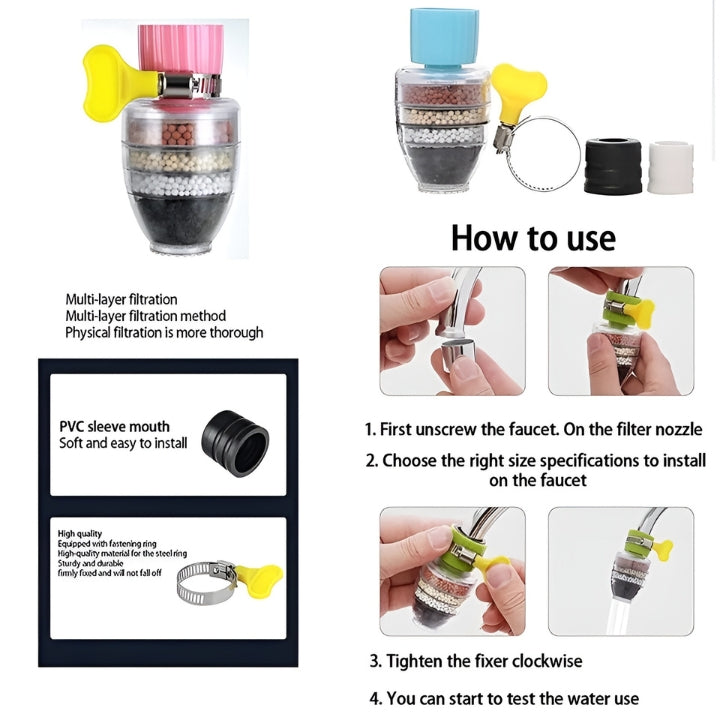 PureFlow Universal Faucet Water Filter