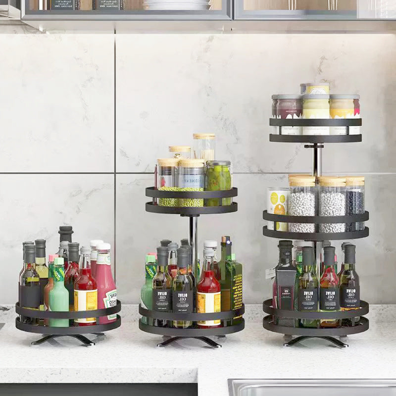 Ultimate 360° Rotating Organizer | Space-Saving Storage