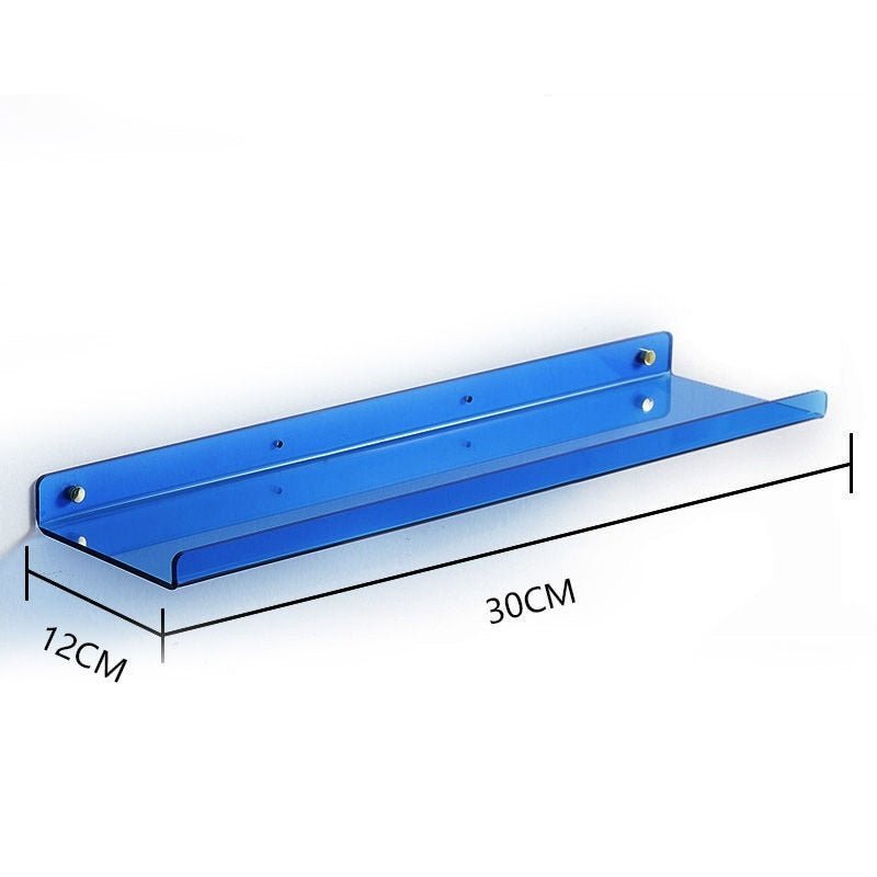 AcryLuxe - Sleek and Versatile Storage Floating Shelves