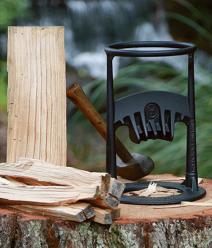 LogSplit Pro Heavy-Duty Firewood Splitter – Efficient Manual Tool for Safe and Easy Wood Splitting