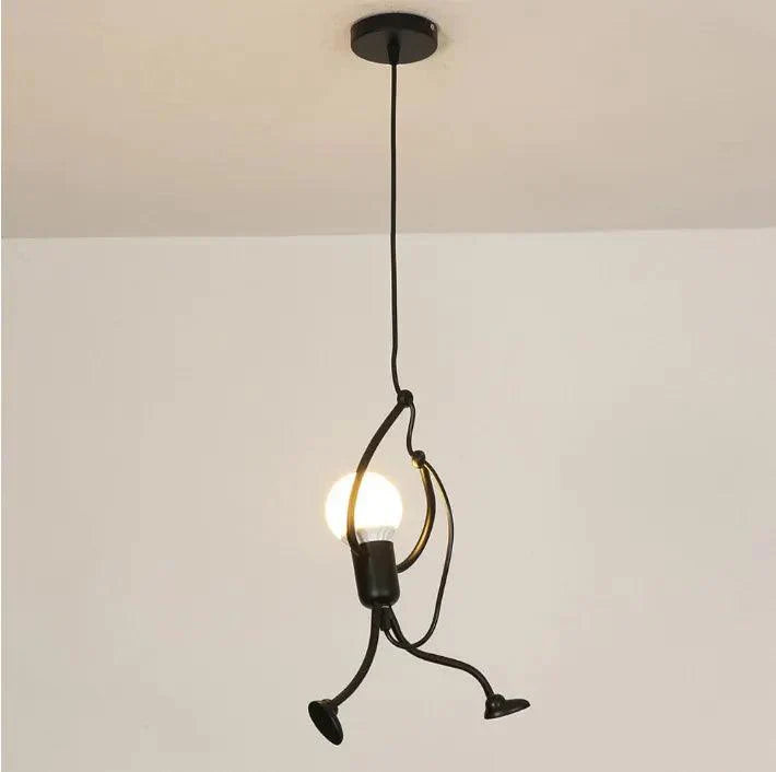 LumiBuddy – Playful Pendant Light with Charming Human Figure