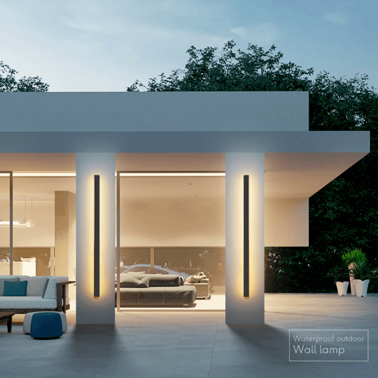 LumiGlow Modern LED Wall Light